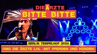 Die Ärzte  Bitte Bitte 23082024 Berlin Tempelhof [upl. by Atinod]