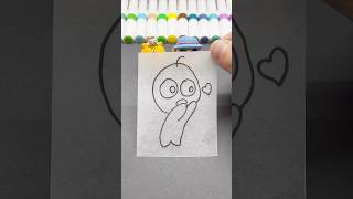 What’s next 🫣🫣YIPPIEE yippee tbhcreature shrinkydinks shrinkplastic diy shortsvideo drawing [upl. by Afital]