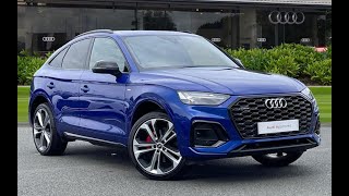 Approved Used Audi Q5 20 TDI 40 Edition 1 Sportback S Tronic quattro  Stoke Audi  DL22 CWJ [upl. by Tlevesor]