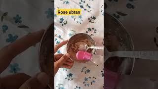 rose ubtan banane ka sahi tarikashorts facepack [upl. by Ttirb]