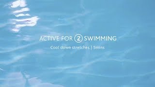 Active for 2 Pregnancy swimming postworkout stretch [upl. by Ellenehs]