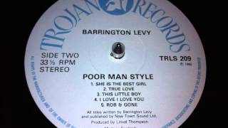 Barrington Levy  She Is The Best Girl [upl. by Retswerb]