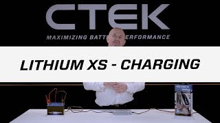 Tutorials  CTEK Lithium XS  Charging [upl. by Gesner]