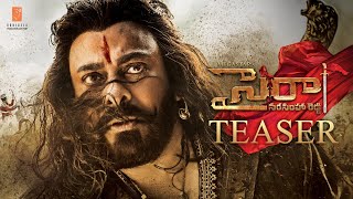 Sye Raa Teaser Telugu  Chiranjeevi  Ram Charan  Surender Reddy  SyeRaaTeaser [upl. by Bolitho]