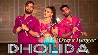 Dholida  LOVEYATRI  Deepa Iyengar Choreography  Garba Raas Bollywood Dance [upl. by Hammerskjold]