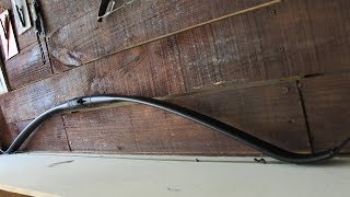 como fazer um ARCO E FLECHA RECURVO DE PVC recurve bow [upl. by Isiad]