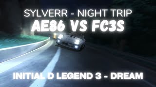 Initial D Legend 1 Battle FD3S vs AE86 voces en español latino escena [upl. by Ursala]