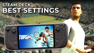 First Look At TopSpin 2K25 On The Steam Deck [upl. by Shaw]