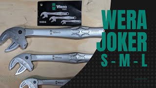 Wera Joker 6004  Self Setting  Self Adjusting Wrench – S – M – L – Tool Review [upl. by Julietta]