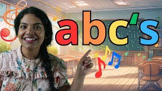 Alphabet Song Singalong  abcs with a Lyrical Twist [upl. by Eadwine572]