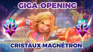 GIGAOPENING CRISTAUX MAGNÉTRON  100 cristaux pour un tirage de malade [upl. by Piderit858]