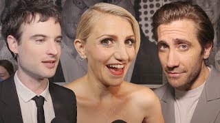 Watch Jake Gyllenhaal and Tom Sturridge Be Charming at the Opening of Sea Wall  A Life [upl. by Jeromy941]