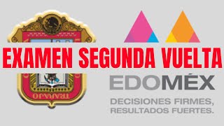 SEGUNDA VUELTA EXAMEN 103 MUNICIPIOS [upl. by Leynwad]