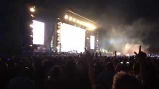 Kasabian fire live at Victoria park [upl. by Aserahs]