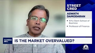 The market is overvalued by 910 says NYUs Aswath Damodaran [upl. by Ilagam]