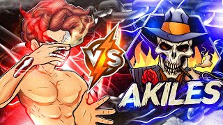 ASI LE CALLÉ LA BOCA AL AKILES🔥 MOSTRANDO MI PANTALLA EN DIRECTO👹🔥LGANG VS AKILES 🎻 [upl. by Siaht]