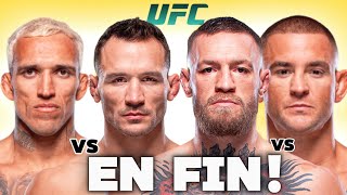 Michael Chandler vs Charles Oliveira  Conor Mcgregor vs Dustin Poirier  Pourquoi [upl. by Aldric]