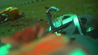 Cadwell Park Bikes Crash 2007 [upl. by Agbogla73]