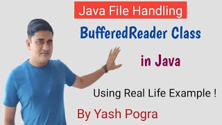 What is BufferedReader class in java  Bufferedreader example  File handling in java [upl. by Cummings]