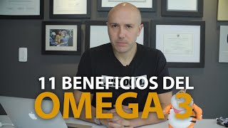 11 Grandes Beneficios del OMEGA 3  Dr Carlos Jaramillo [upl. by Hallock]