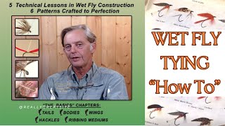 WET FLY TYING with Davy Wotton CLIPP [upl. by Ecyor]