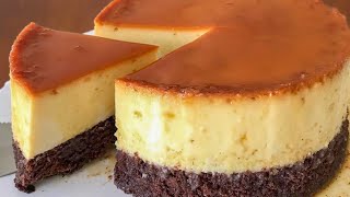 THE BEST CHOCOFLAN PASTEL IMPOSIBLE  EASY IMPOSSIBLE CAKE RECIPE [upl. by Mirabella]