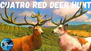 Rare Piebalds Keep Showing Up On My Level 42 Account Red Deer Hunt On Cuatro  TheHunter COTW [upl. by Yarezed431]