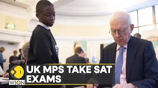 UK MPs take Grade 2 Grade 6 SAT exams MPs Do worse than 10yearolds  English News  WION [upl. by Lila]