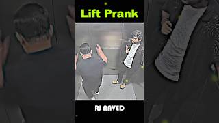 Invisible Ghost Prank in Lift 😅 Dont Miss The End 🤫 Credit  Rj Naved 🤫 rjnaved shorts funny [upl. by Rhodie215]