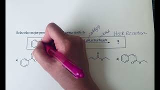 Heck Reaction example 3 [upl. by Brosine]