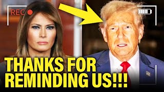 Melania SCREWS OVER Donald at WORST MOMENT for Him [upl. by Anad]