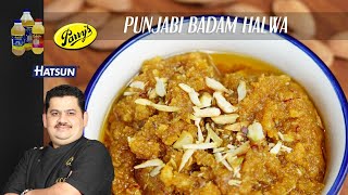 Punjabi Badam Halwa  Diwali sweets  Chef Venkatesh Bhat [upl. by Corvin]