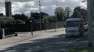 Maynooth Post Primary School Bus Moyglare Road Maynooth [upl. by Hopfinger]