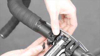 Quick Release Aerobars  Installing Handlebar Clamps [upl. by Htrahddis]