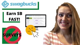 HOW TO Earn Swagbucks Without Taking Surveys  My Time Saving Swagbucks Tips [upl. by Eblehs]