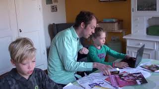 Homeschooling bij familie Blom [upl. by Nuajed617]