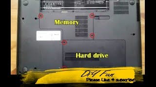 How to change RAM on HP Compaq Presario CQ56 [upl. by Tab]