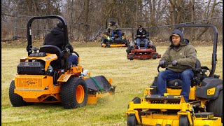 The ULTIMATE Zero Turn Mower Demo 2023 Scag Wright amp ExMark [upl. by Sikata439]