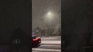 Heavy Snow in London 11 December 2022 shorts [upl. by Nae]