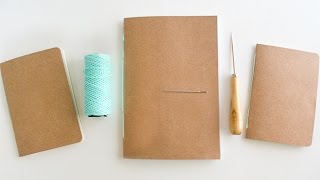 Cómo hacer un cuaderno sencillo Tutorial de Cuadernillo [upl. by Vivien55]