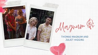 Magnum PI  Thomas Magnum amp Juliet Higgins  Falling in love [upl. by Chafee]