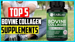 Top 5 Best Bovine Collagen Supplements in 2024 [upl. by Sasnett737]