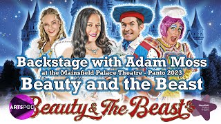 Beauty and the Beast  Mansfield Palace Theatre  Panto Tour with Adam Moss 2023 [upl. by Urita]