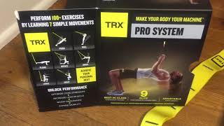 TRX Suspension Trainer Pro 4 Unboxing [upl. by Enilav998]