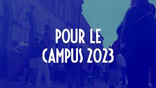 Rendezvous à Blois les 25 26 et 27 août pour notre CamPuS23 [upl. by Dombrowski617]