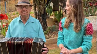 CULTURA POMERANA Sr Germano Frommholz venceu a depressão e aprendeu a tocar concertina aos 70 anos [upl. by Latsyc]