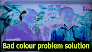 Sony LCD TV bad color problem solutionPro Hack [upl. by Emarej]