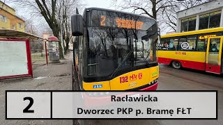 MPK Kraśnik linia 2 Racławicka  Dworzec PKP [upl. by Aimekahs]