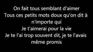 À deux  François Lachance Paroles [upl. by Kazimir]