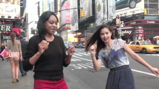 NYC Times Square WOP with Bimini [upl. by Sucerdor539]